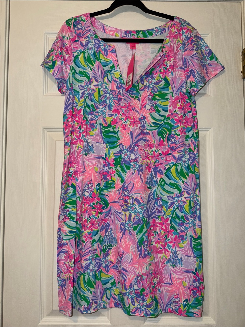 NEW Disney x Lilly Pulitzer Sophiletta Short Sleeve Dress
